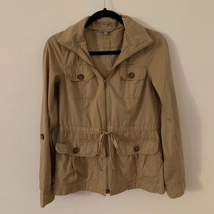 Medium Brown Khaki Light Weight Jacket